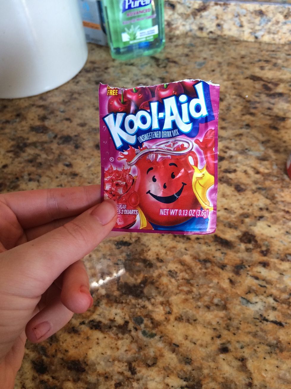 Open you Koolaid when the waiter comes to a boil