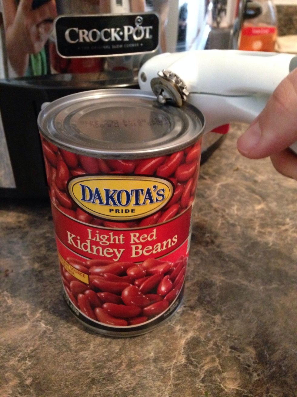 Open your canned beans