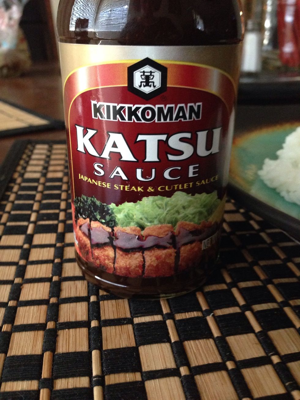 Open your Katsu sauce