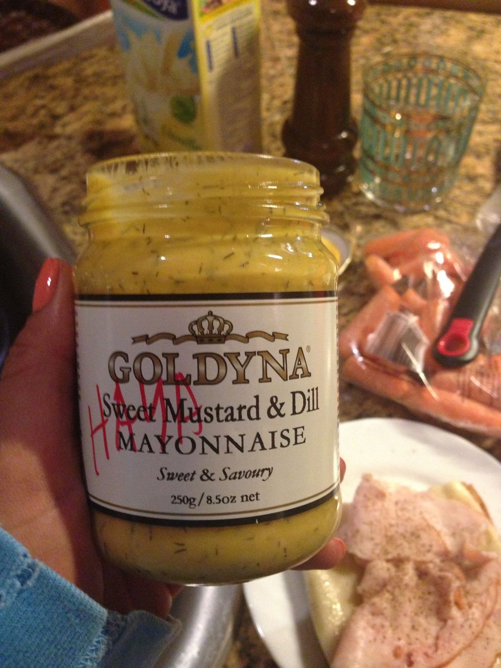 Open your mustard