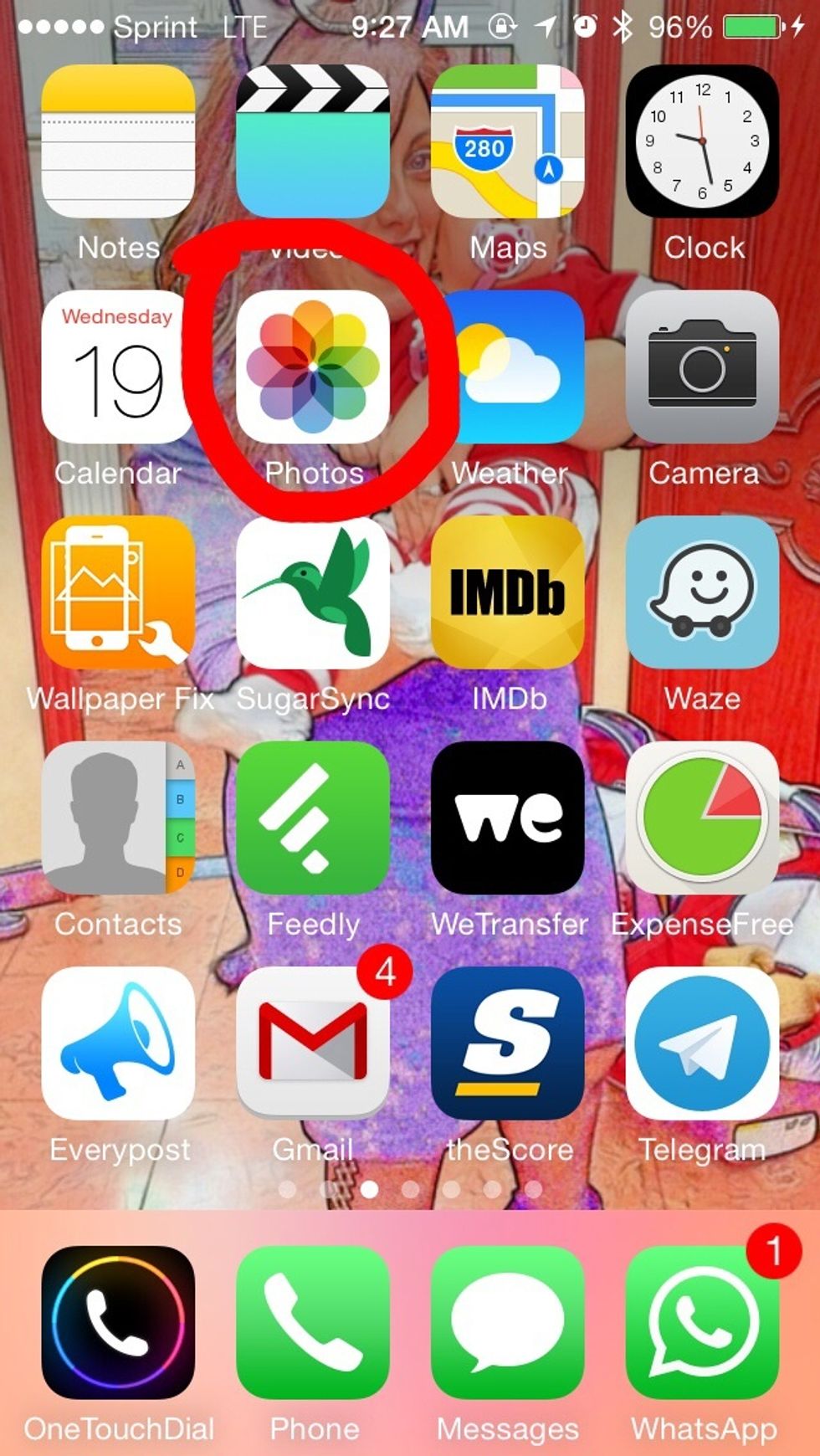 Open your photos