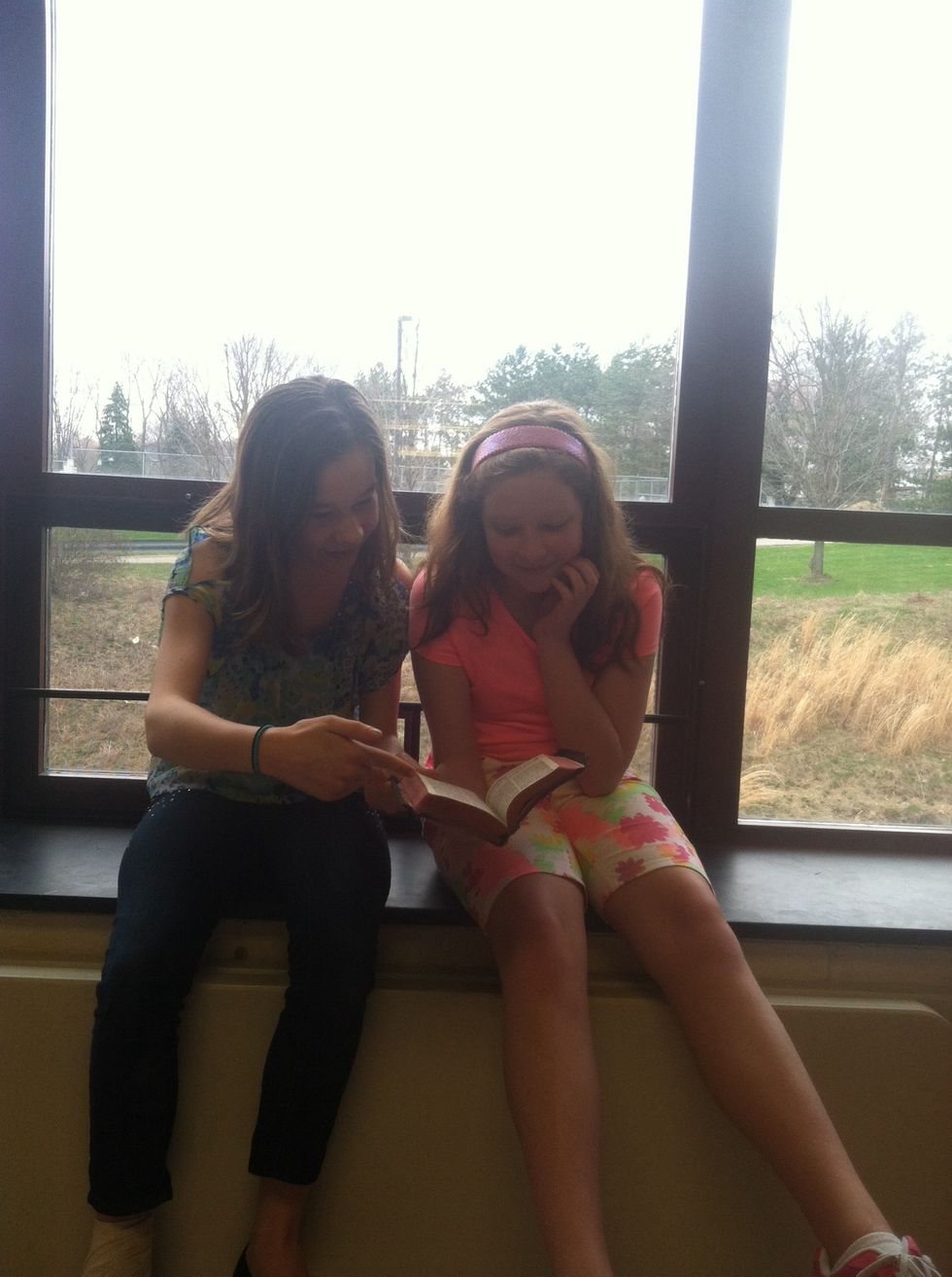 Openly share the goodnews. Show others that god is working in your life.