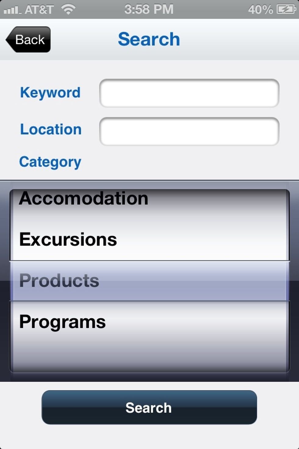 Option 1: You can search for activities and locations for events that are close to you.