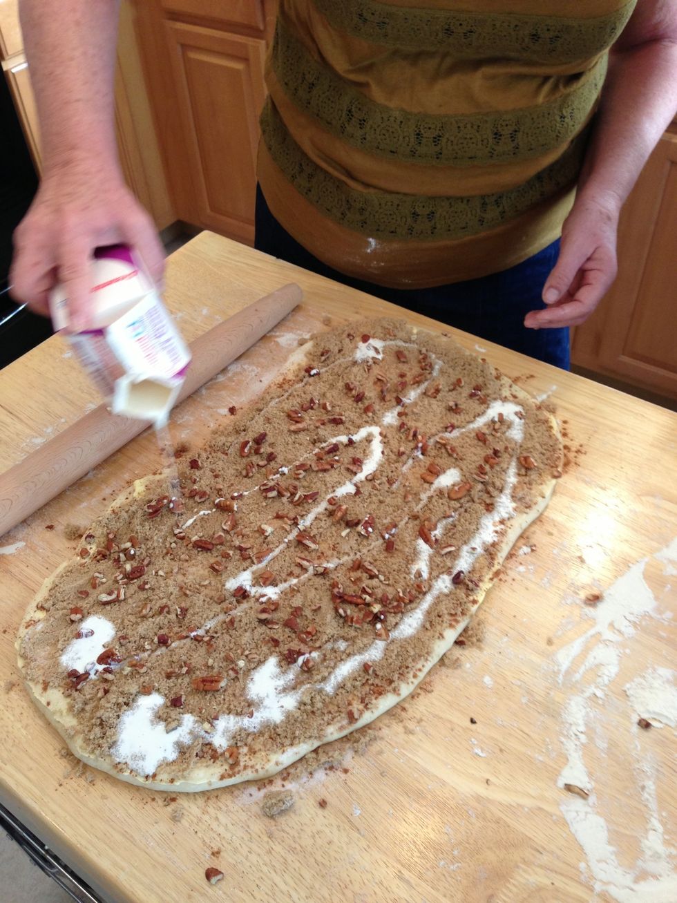 Option: Add heavy cream if you want to do sticky buns