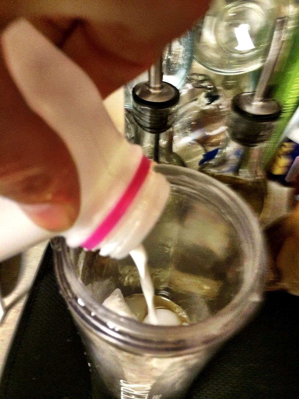 Optional: add in a splash of cream