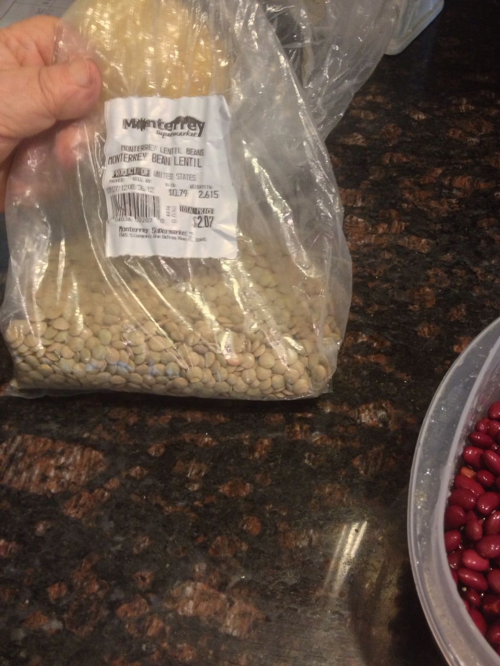 Optional: add lentils.