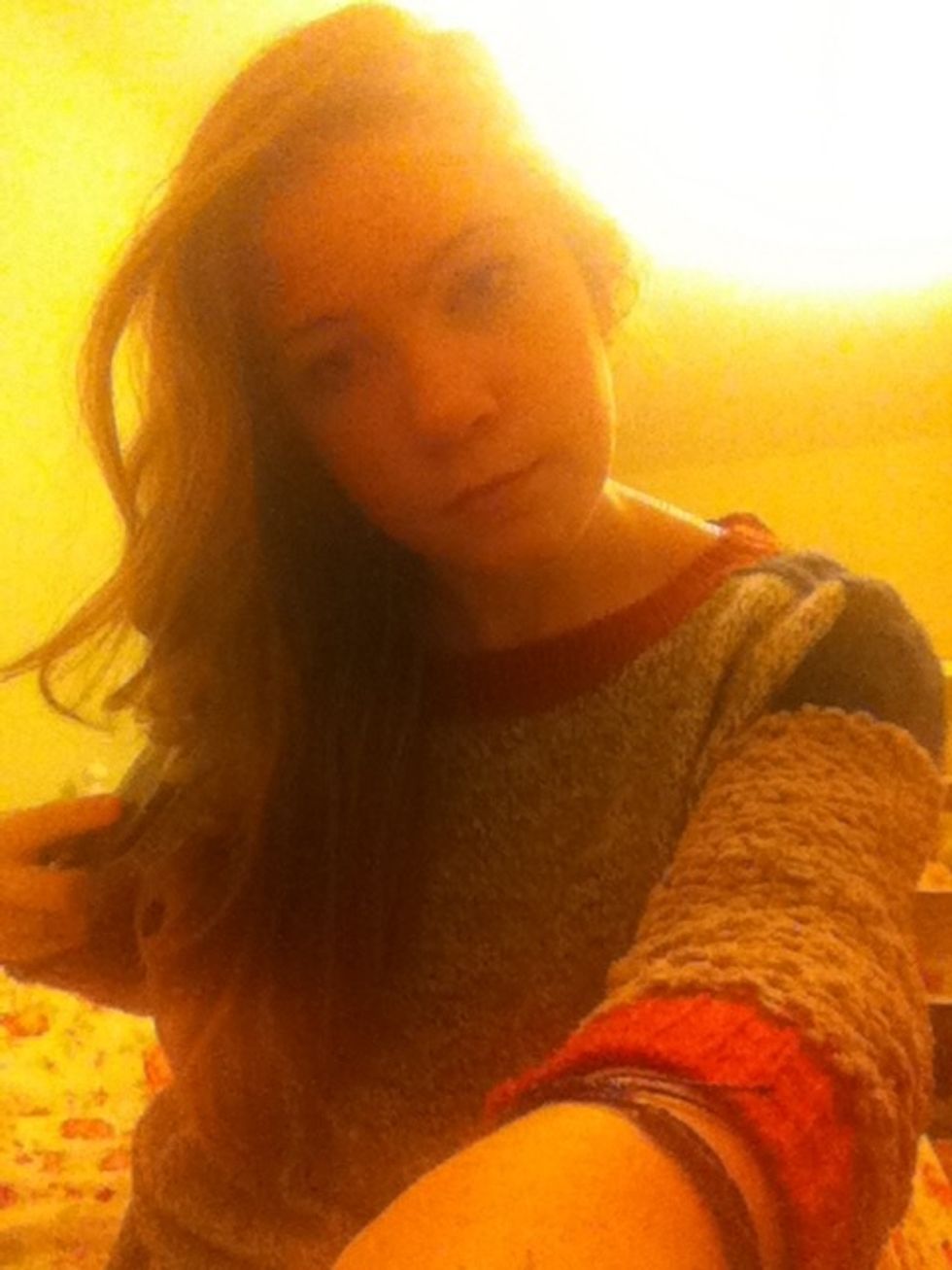 *optional* brush the curl out if you wish, this just makes the curl a little softer and not as tight :)