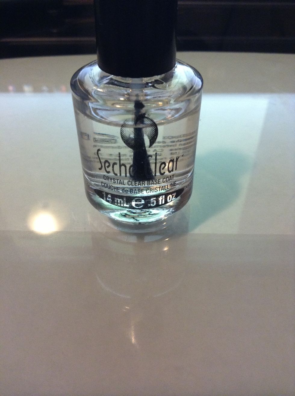 Optional: put on base coat