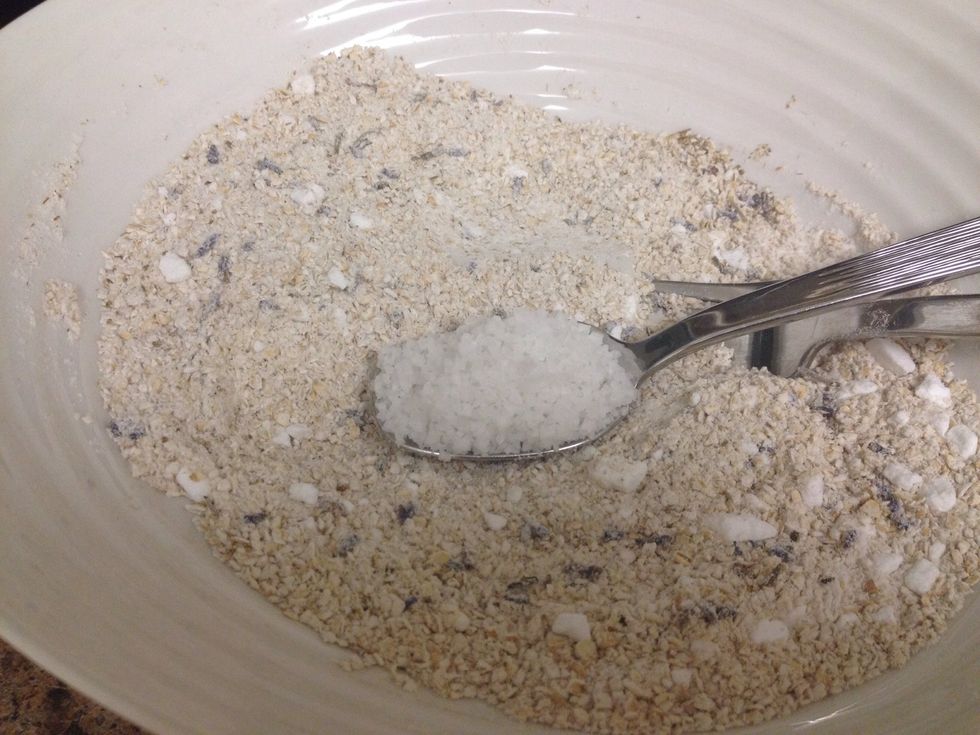 Optional) sea salt