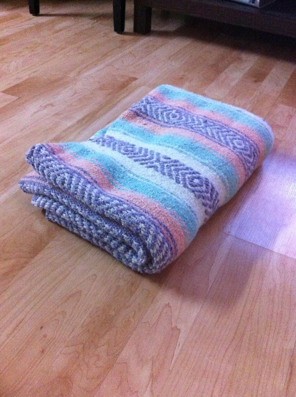 Optional; you can fold on half again but the other direction of what you've been doing