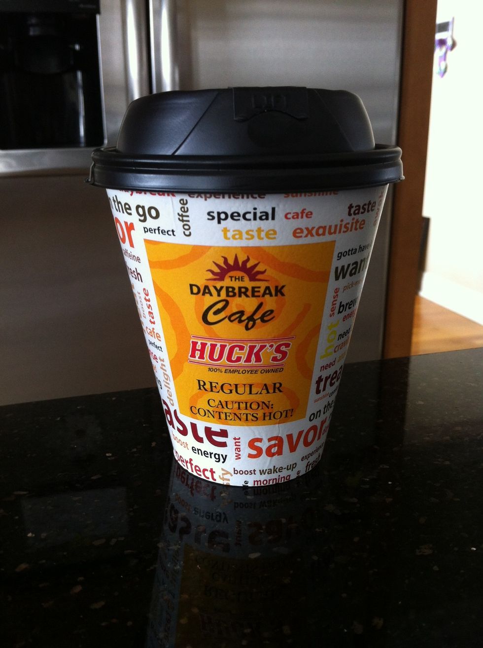 Or buy a small cup of it from the gas station