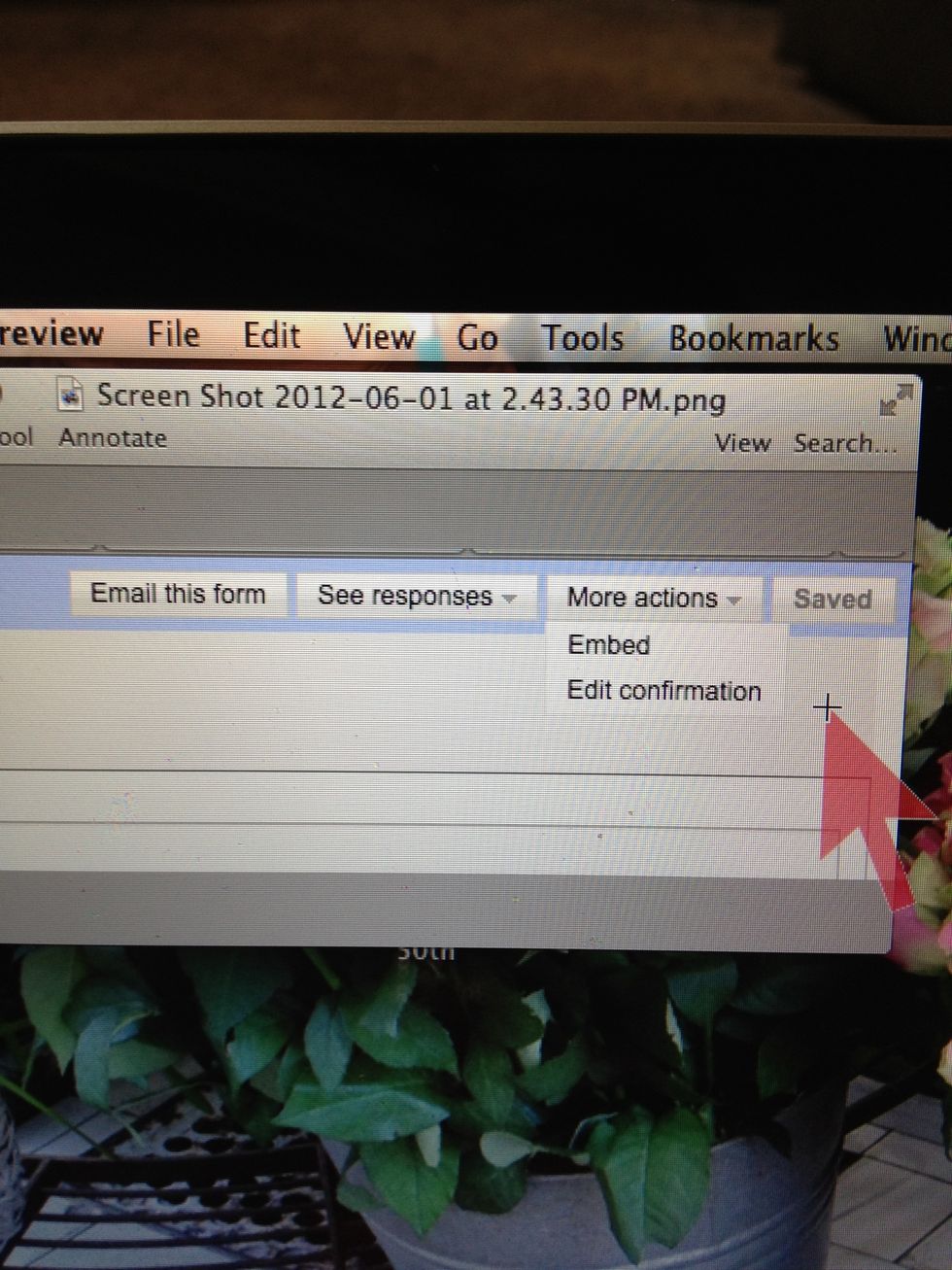 ... or embed it into your blog or website with HTML. (that's a whole other Snapguide!) The confirmation is the message users see when the complete the form!