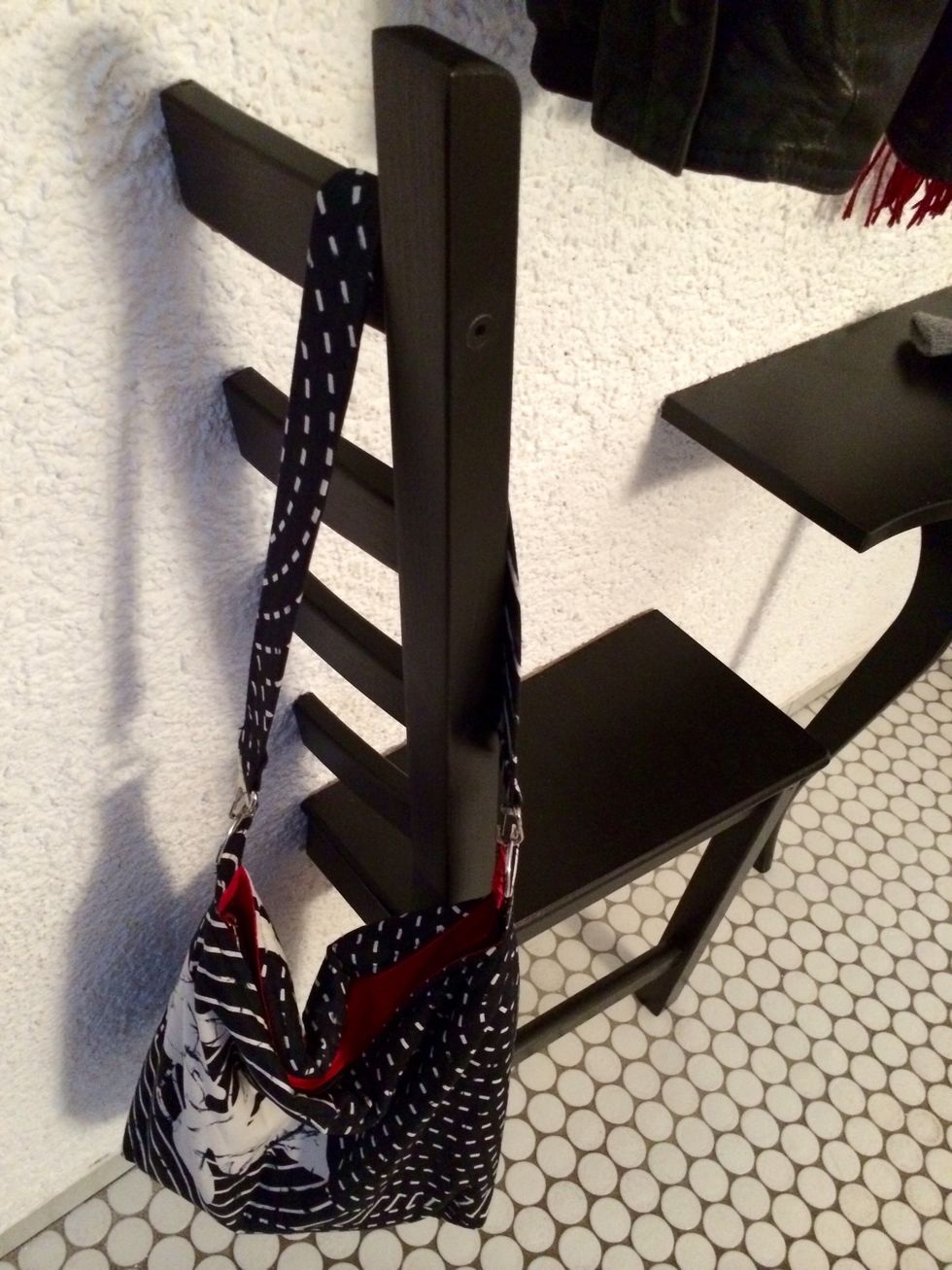 ... or even hang something on there.