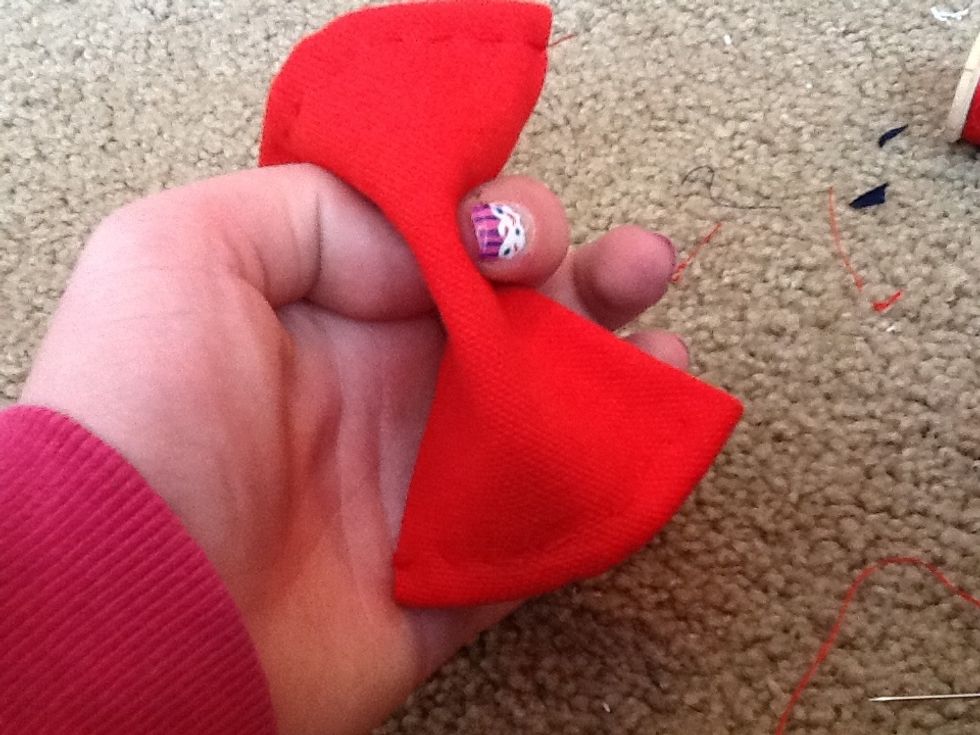 OR... Fold in half the opposite way as before...