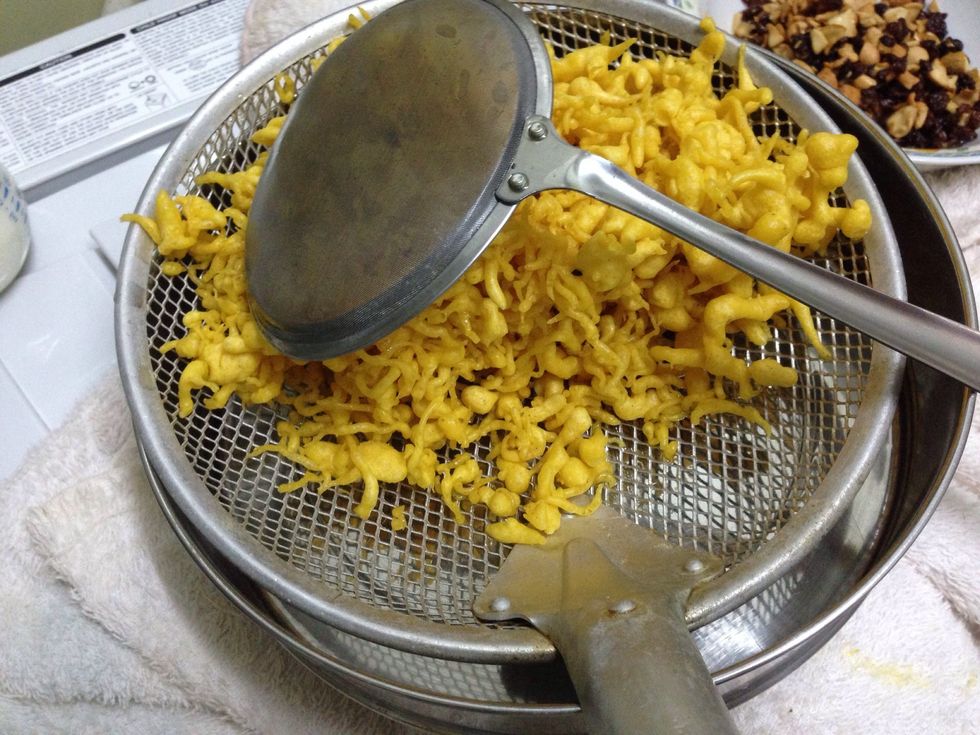 Or just let the oil drip itself.