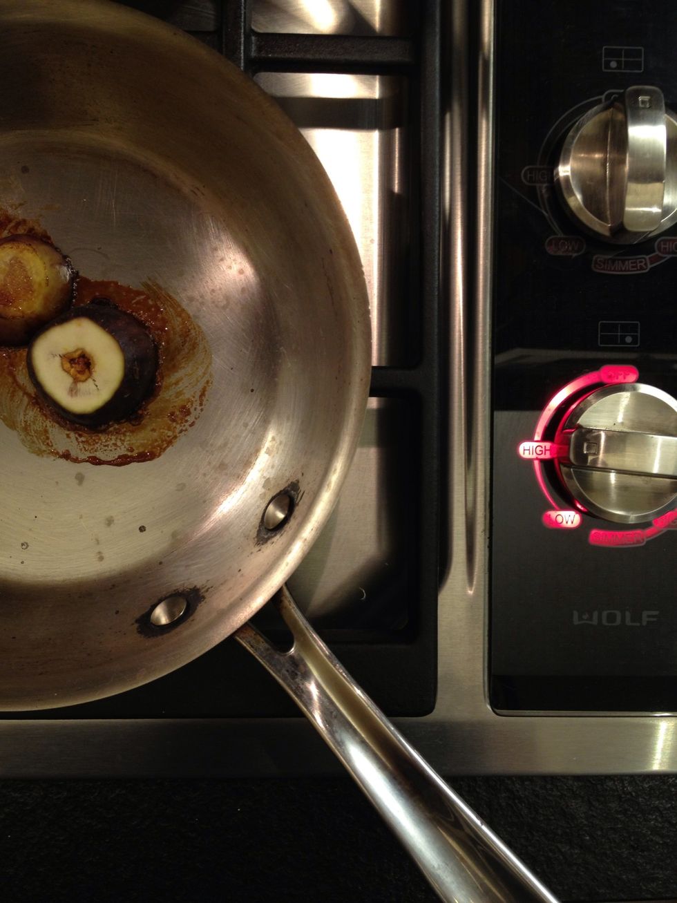 Or put the heat back on to follow the optional route