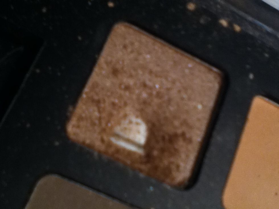 Or take a sparkly coffee colored color