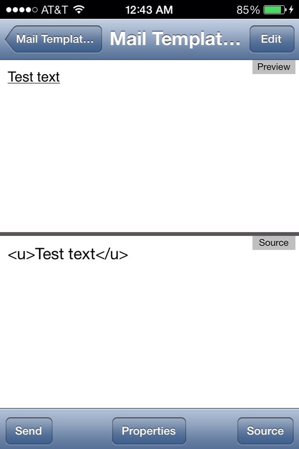 Or the (u) tag for underline. There are more text style tags but these are the basic and most commonly used ones.