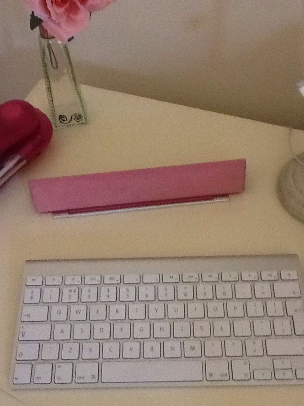 Or use your iPad flip case...