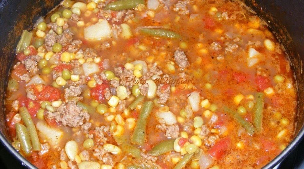 Or with peas, corn, carrots.. Oh my!