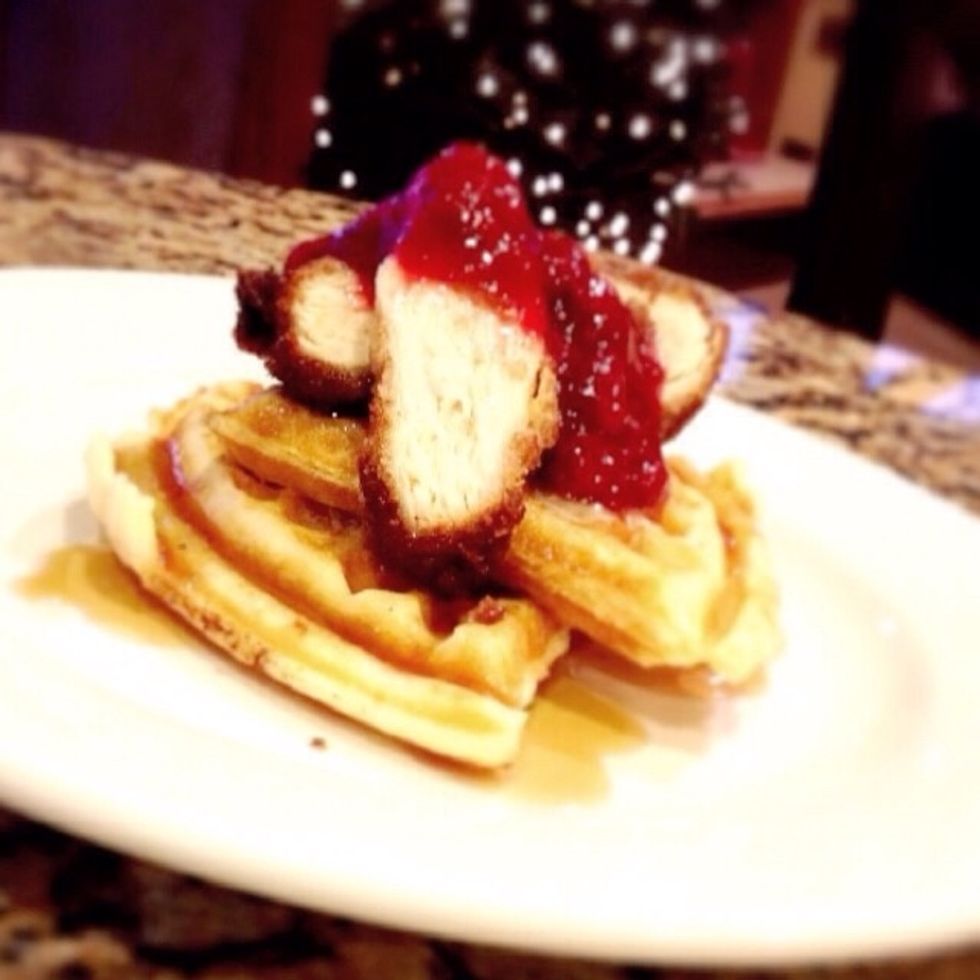 Or ya know.. Top your chicken and waffles. Honey hush