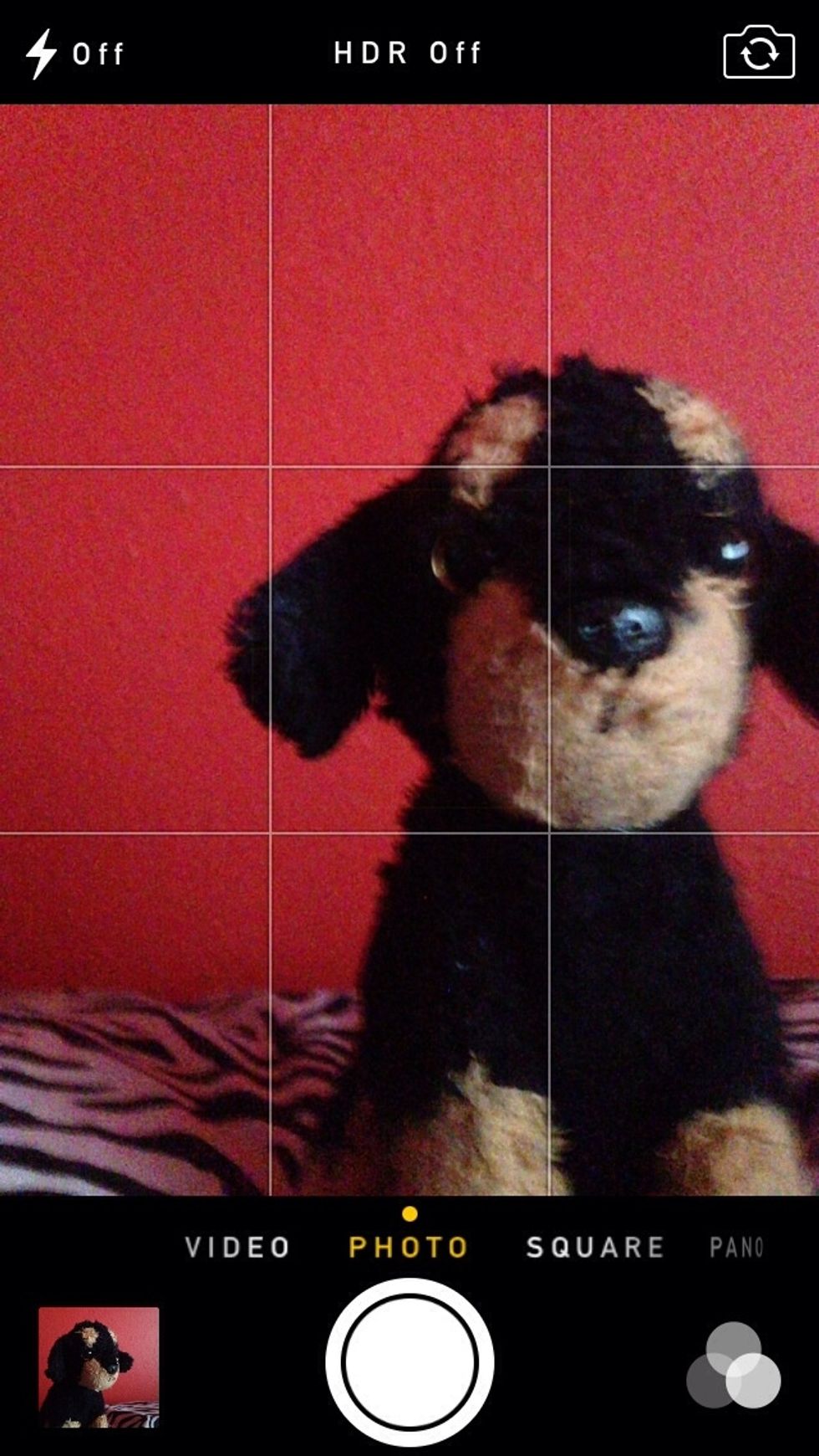 Or you could move the object to the side