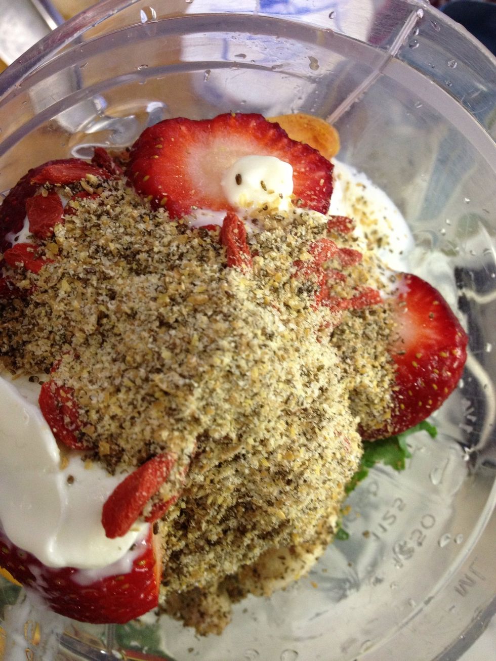 Organic omega 3 smoothie mix - flax, chia & brown rice
