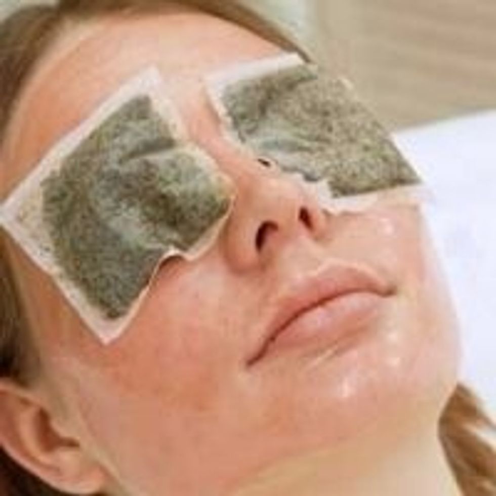 Other options include cold tea bags or the back of a cold spoon - applied to the eyes for a few minutes. Keep them in the fridge ready for when you need them.