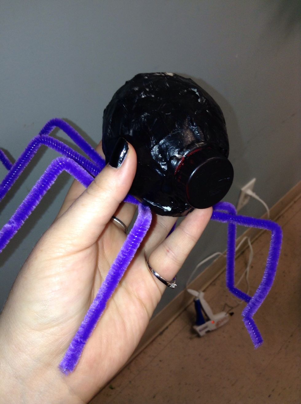 Other students decided against the black widow and went for a neat simple approach. Add to this! Make it your own gross creepy friend!