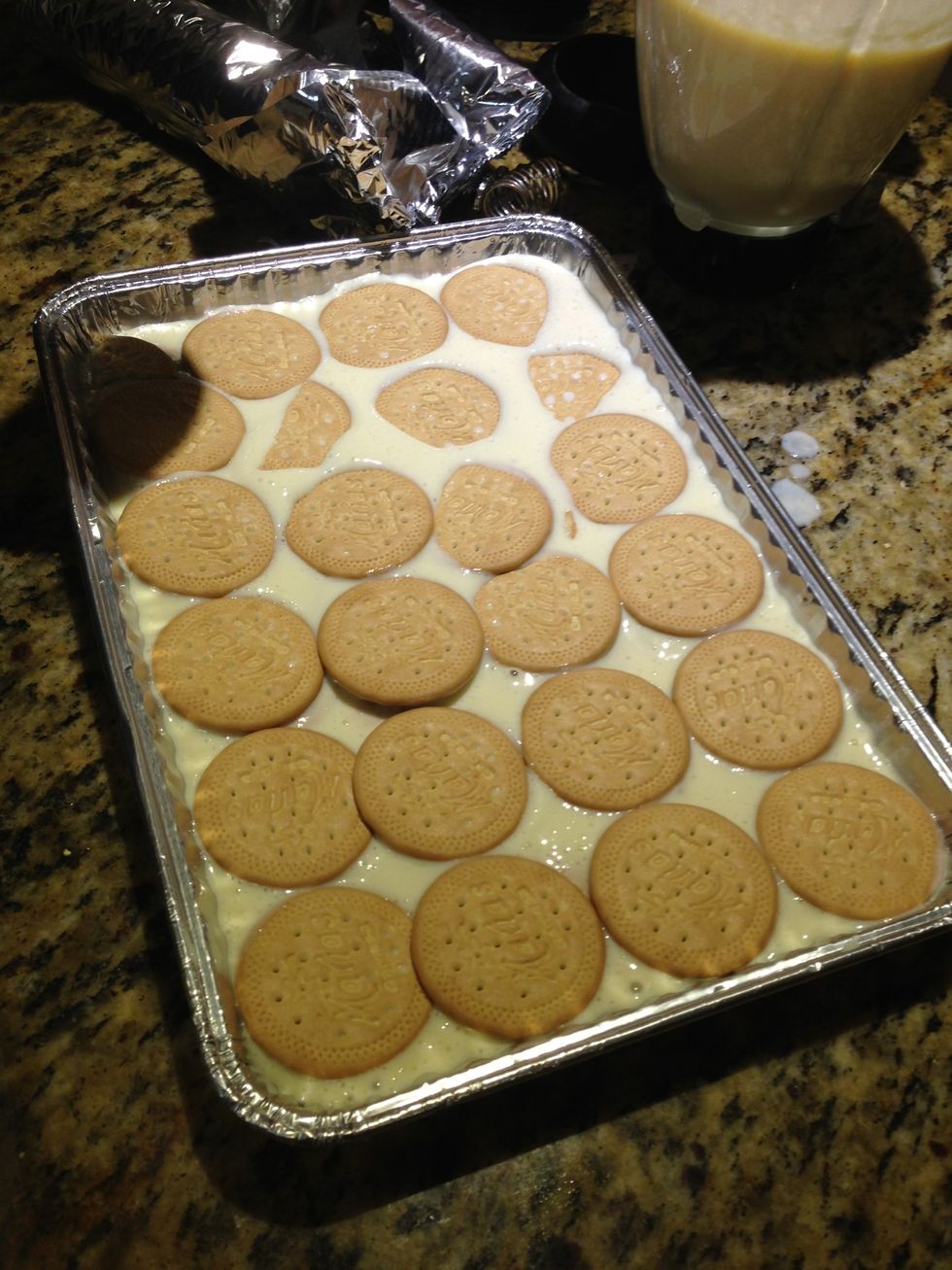Otra capa de galletas
