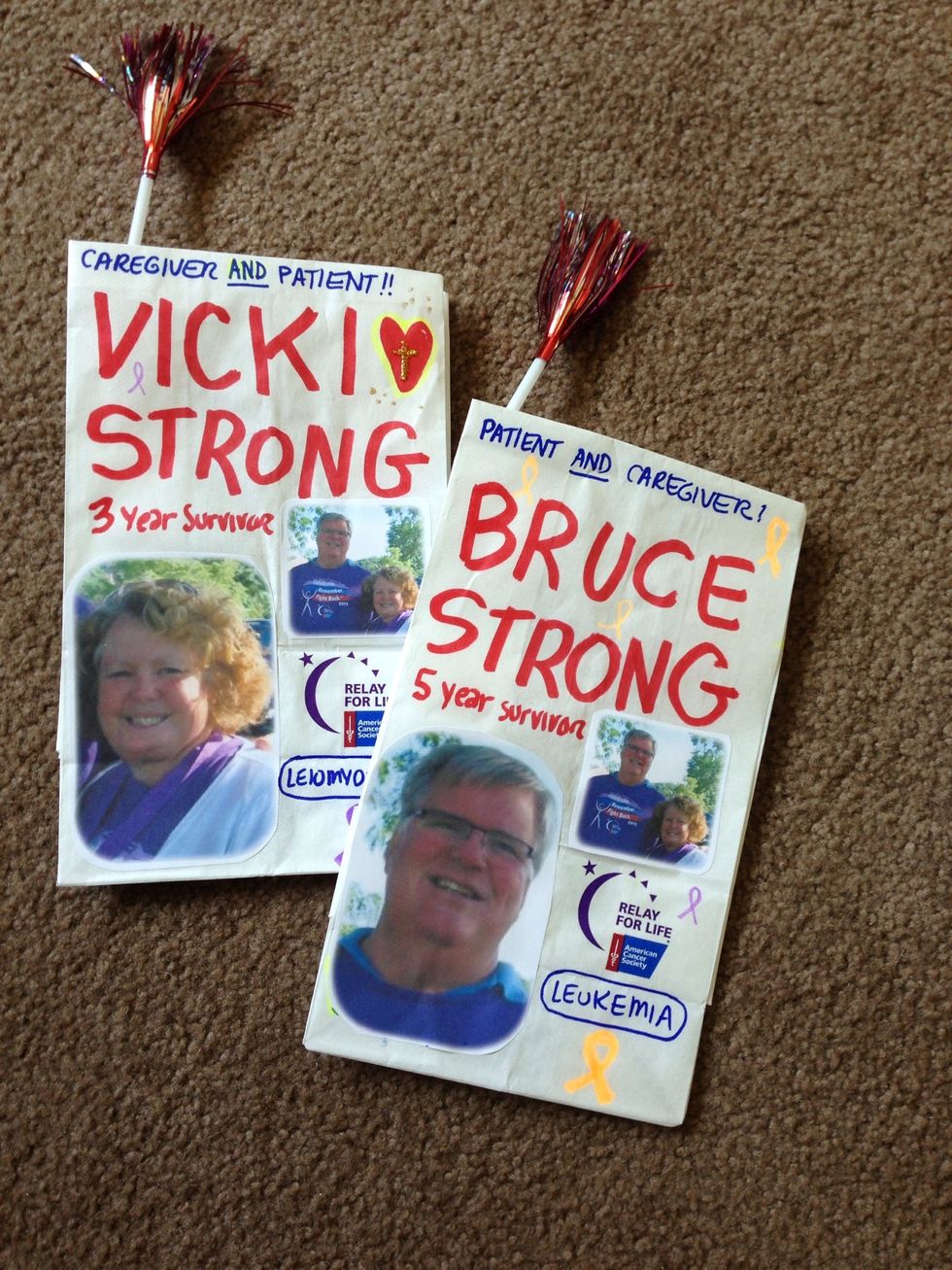 Our admirable friends, husband and wife, both hit with tough cancer challenges. Their examples have touched many!