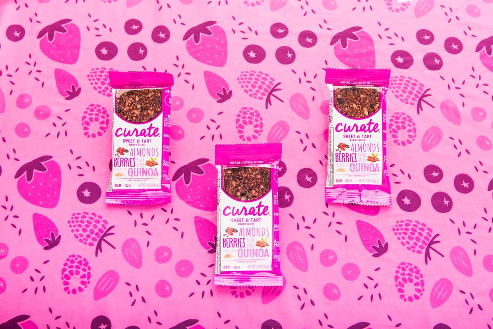 Our source of inspiration comes from Curate Snacks, a new line of snack bars made from all-natural ingredients combined in unexpected ways.
