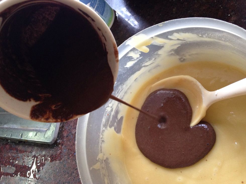 our target is to make cake batter of appropriate consistency not too hard not too soft.. so amount of milk is according to that