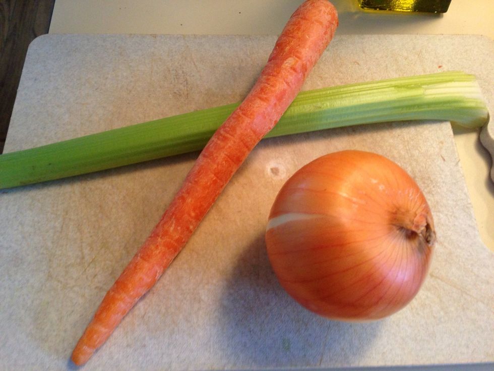 Our veggies need to be diced