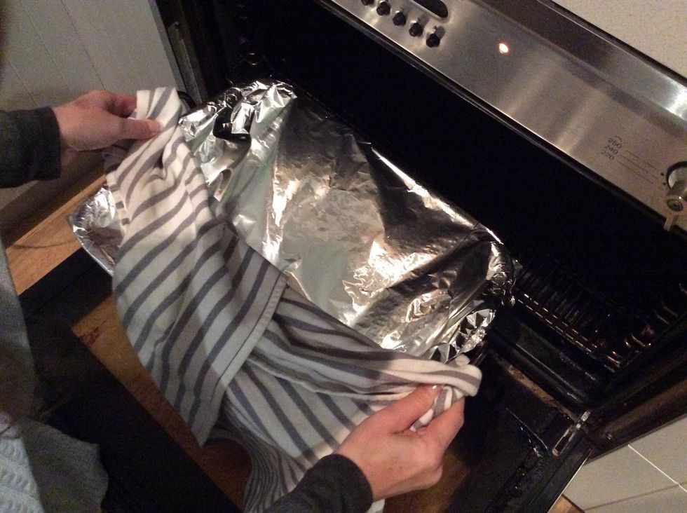 Out of the oven