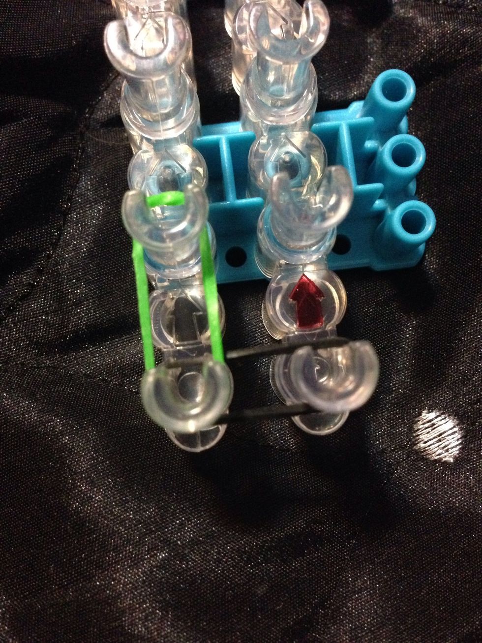 Out second color on top