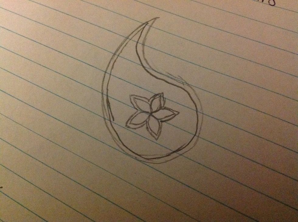 Outline the design you drew.