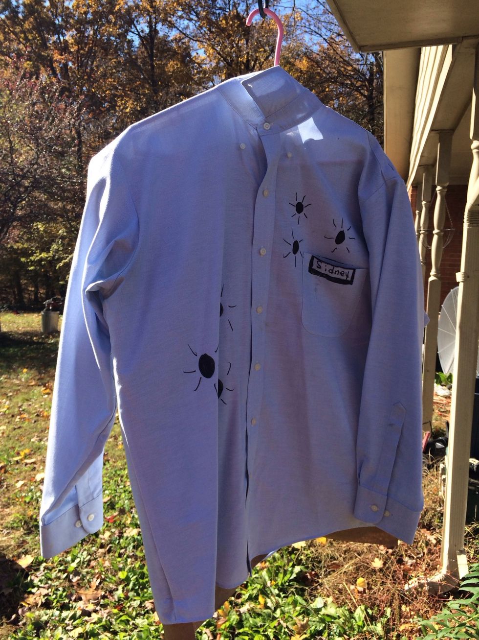 Outside we go. This could get messy.