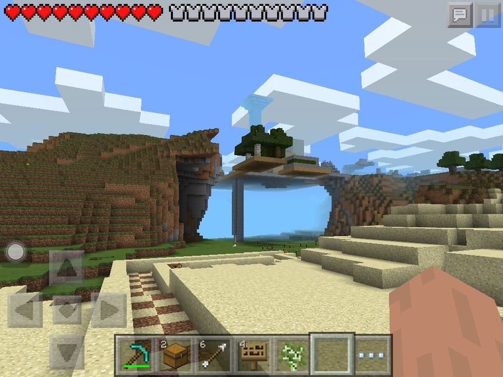 Over view of my shine island
