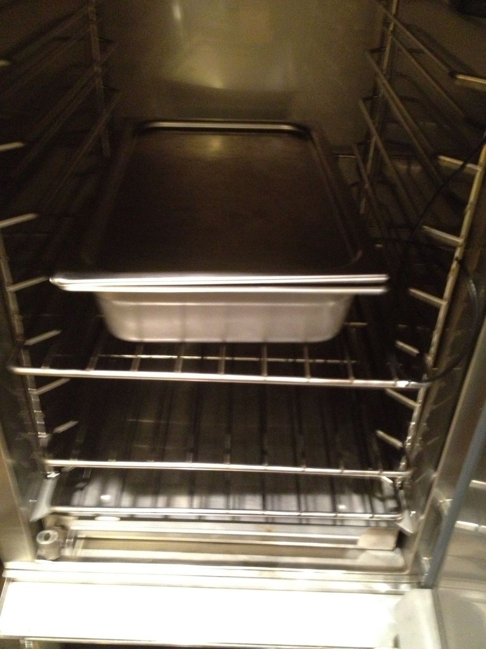 Overnight braise in Cook & Hold oven. Cook at 250F (121C). Hold at 160F (71C). Set probe to 170F (77C).