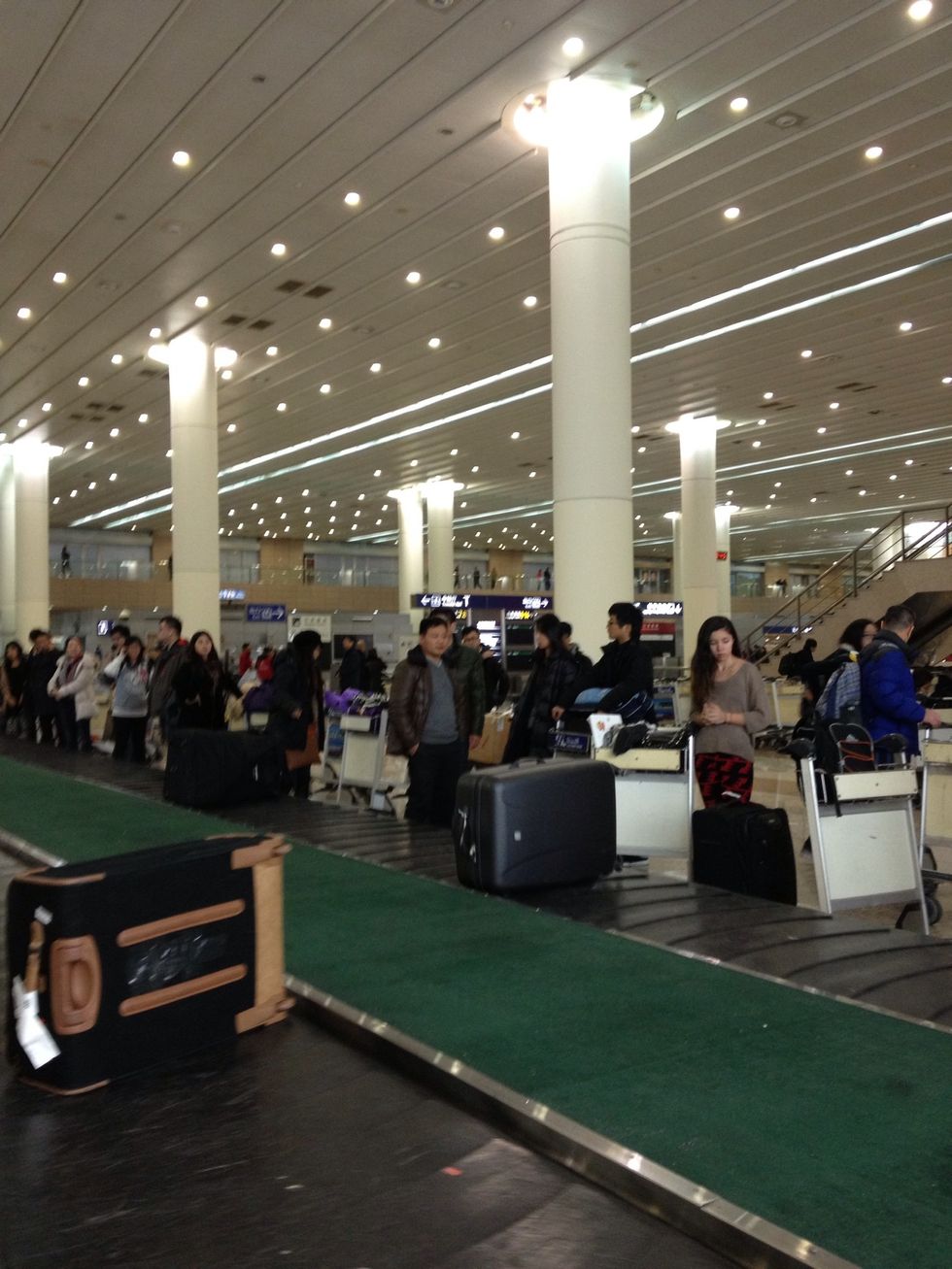 Overview of the airport I arrived at.