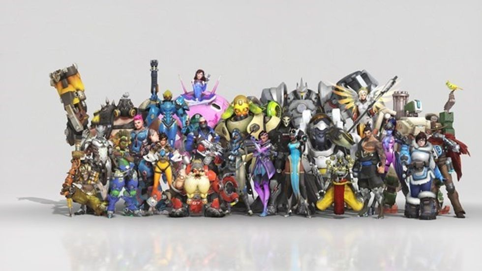 overwatch is a 6 on 6 fps (first person shooter)