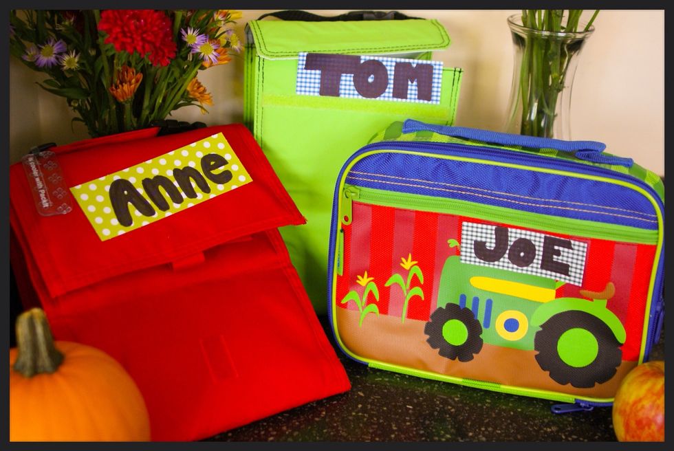 Pack lunches in an insulated, soft-sided lunch bag. Lunches with perishable food items can be unsafe to eat by lunchtime if packed in an old-fashioned brown paper bag.