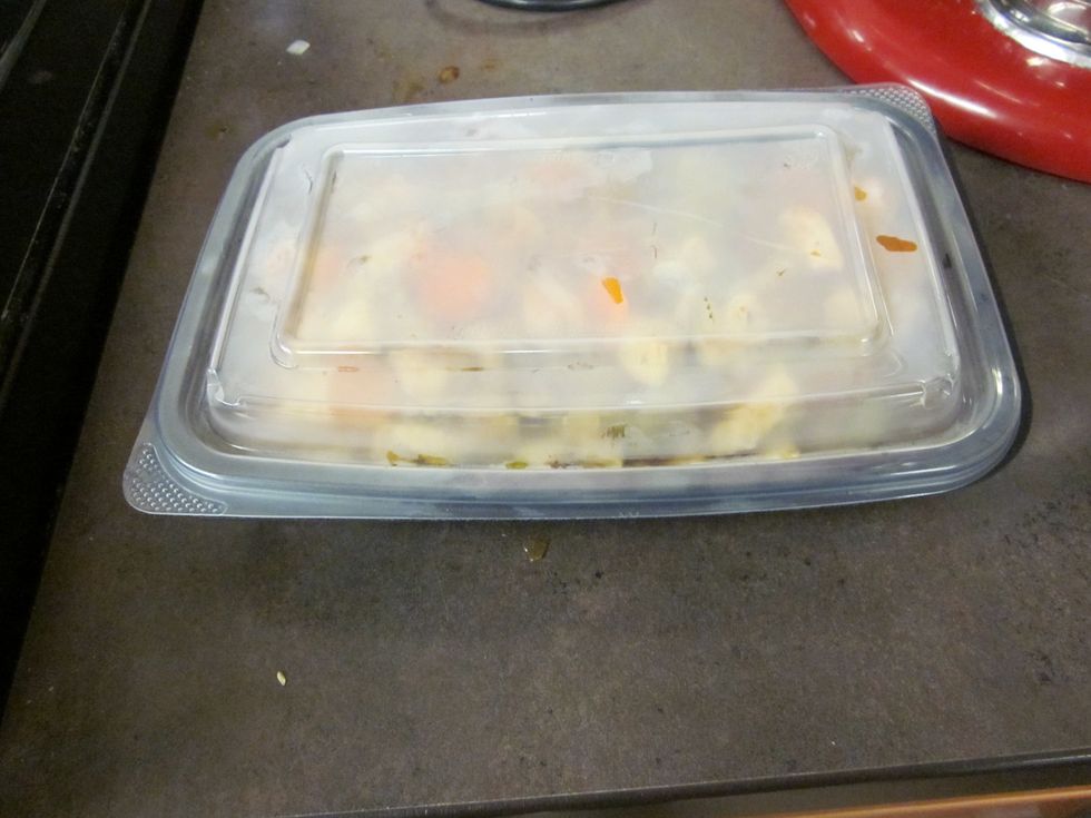 Package in one black container.