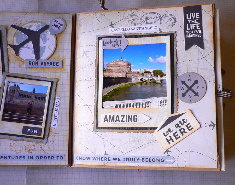 Page 4 - Papers - Just Landed - P2104 Flight path, CT857 collectables, Sticker sheet SS314, stamps CS265