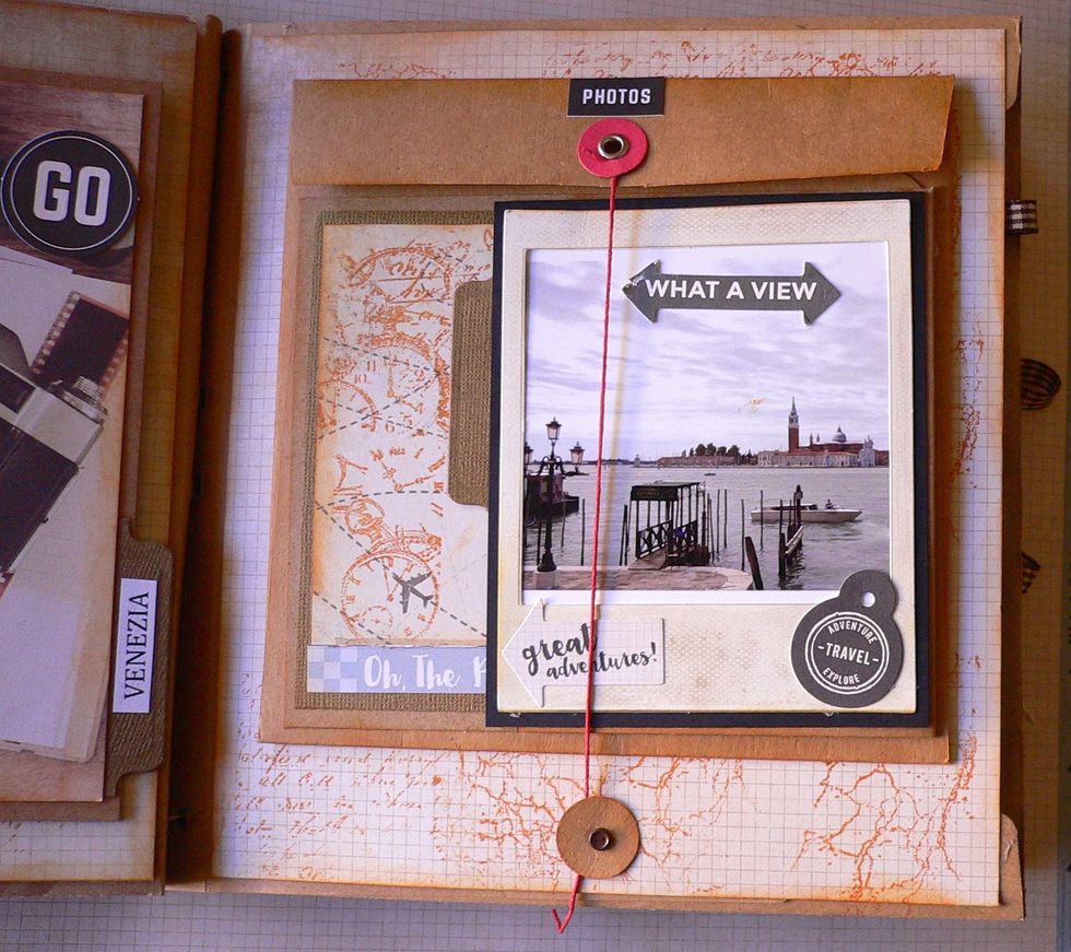 Page 6 - Papers - Just Landed - P2099 Baggage, CT857 collectables, Sticker sheet SS314, stamp set CS265, envelope, card stock.