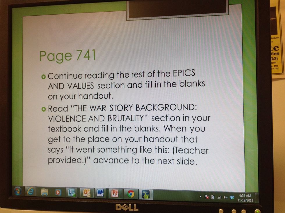 Page 741. Advance to next step for audio.
