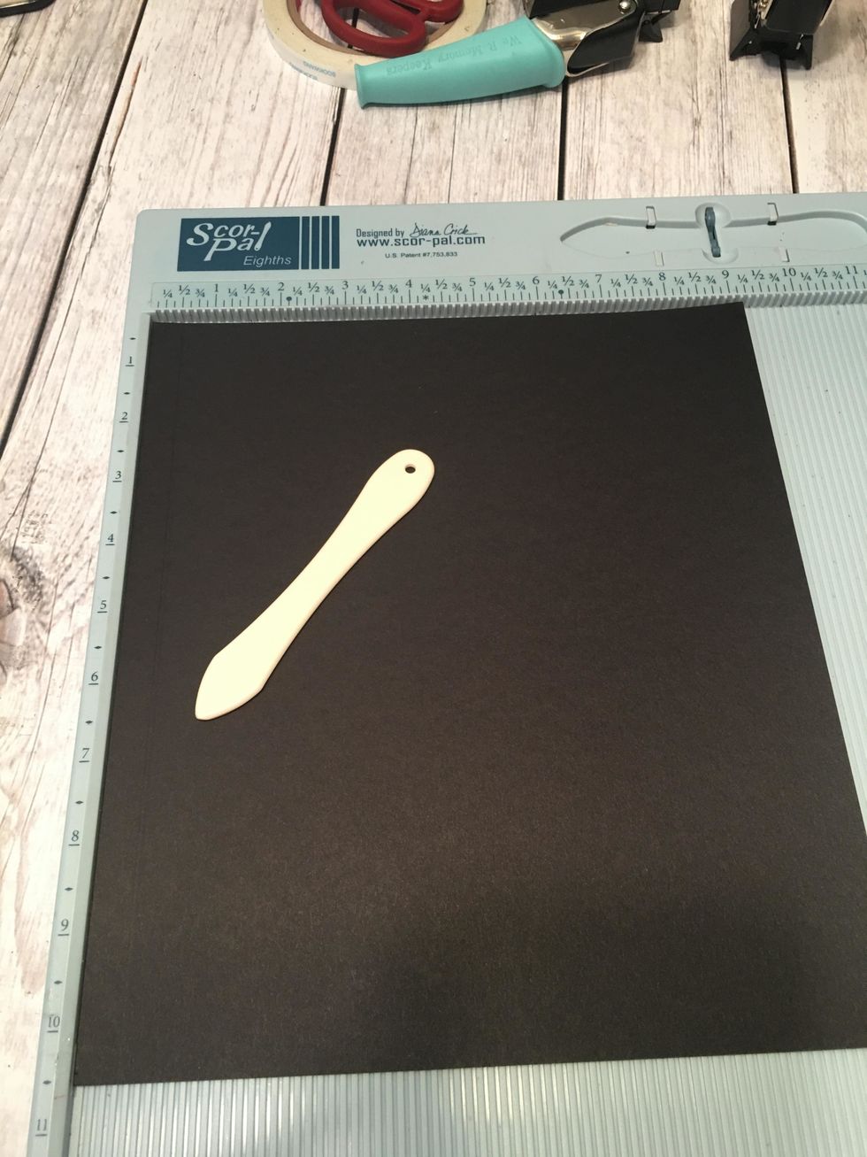 Pages for 1" spine sections:   Cut 4 each card stock 9 1/4" x 10 1/2", score 9 1/4" side @ 1/2"