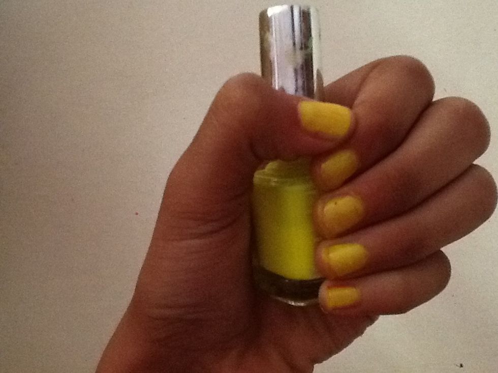 Paint 2 coats of any 1 color