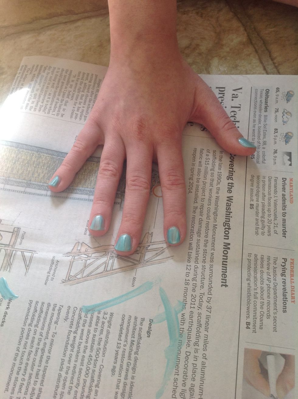 Paint all your nails